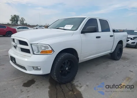 2012 Ram 1500 St из США, поврежденный, VIN 1C6RD7KT3CS234547